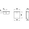 Смывной бачок LAUFEN PALACE двойной смыв 8.2870.3.000.873.1