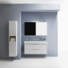 Зеркальный шкафчик LAUFEN BASE белый глянцевый 4.0281.2.110.261.1